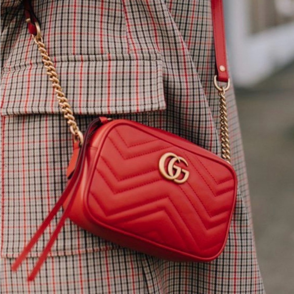 Gucci Mini Marmont Camera Crossbody